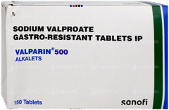 Valparin 500 Alkalets Tablet 15