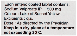 Valparin 500 Alkalets Tablet 15