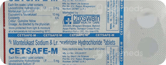 Cetsafe M 5/10Mg Tablet 10