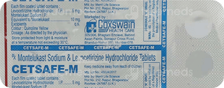 Cetsafe M 5/10Mg Tablet 10