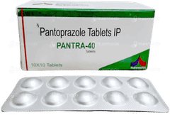 Pantra 40Mg Tablet 10