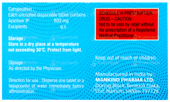 Herpikind 800 Tablet 10 Herpikind 800 Tablet 10