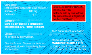 Herpikind 800 Tablet 10