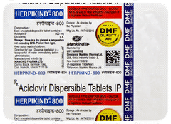 Herpikind 800 Tablet 10 Herpikind 800 Tablet 10
