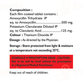 Clavday 625 MG Tablet 10