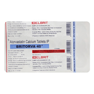 Britorva 40 Mg Tablet 15