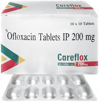 Careflox 200 Mg Tablet 10