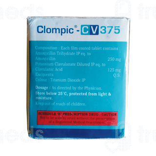 Clompic Cv 375 Mg Tablet 10
