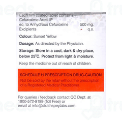 Crx 500 MG Tablet 10