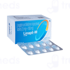 Linapil M 2.5/1000 Tablet 10 Linapil M 2.5/1000 Tablet 10