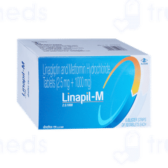 Linapil M 2.5/1000 Tablet 10 Linapil M 2.5/1000 Tablet 10