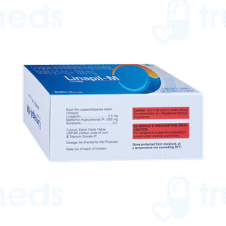 Linapil M 2.5/1000 Tablet 10