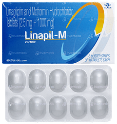 Linapil M 2.5/1000 Tablet 10