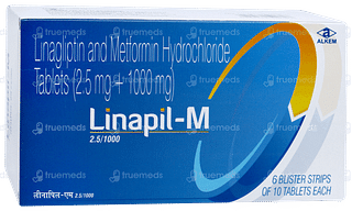 Linapil M 2.5/1000 Tablet 10