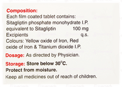 Sitazit 100mg Tablet 10 Sitazit 100mg Tablet 10