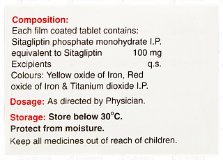 Sitazit 100mg Tablet 10