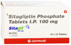 Sitazit 100mg Tablet 10 Sitazit 100mg Tablet 10