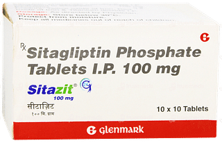 Sitazit 100mg Tablet 10