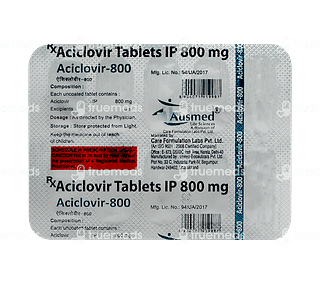 Aciclovir 800 Tablet 10