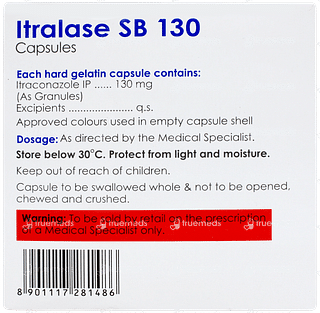 Itralase Sb 130 Capsule 10