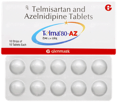 Telma 80 Az Tablet 10