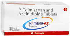 Telma 80 Az Tablet 10