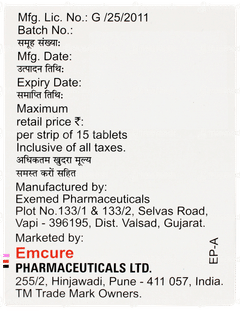 Emildap 10 Tablet 15