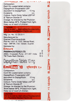 Emildap 10 Tablet 15