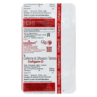 Cefigem O 200/200 Mg Tablet 10