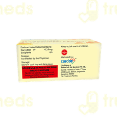 Carvizole 6.25 Mg Tablet 10 Carvizole 6.25 Mg Tablet 10