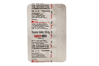 Tiam 100 MG Tablet 10