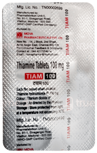Tiam 100 Tablet 10