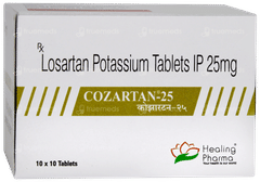 Cozartan 25 Tablet 10