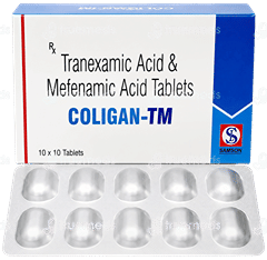 Coligan Tm 500/250 Mg Tablet 10 Coligan Tm 500/250 Mg Tablet 10