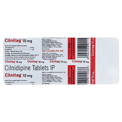 Cilnitag 10 Mg Tablet 10