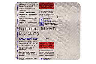 Laconext 150 MG Tablet 15