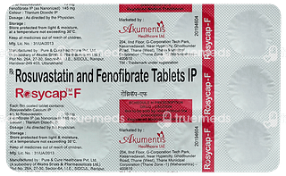 Rosycap F 10/145 MG Tablet 15