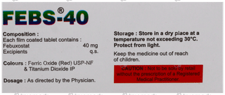 Febs 40 Tablet 10