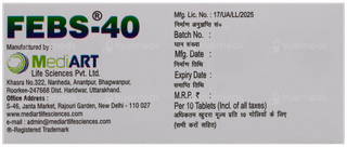 Febs 40 Tablet 10