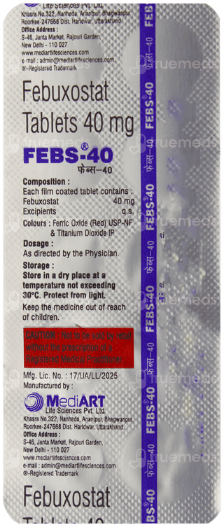 Febs 40 Tablet 10