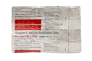 Vicemic M 50/1000 MG Tablet 15