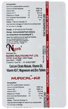 Nurical K2 Tablet 10