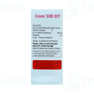Ceex 100 MG Tablet Dt 10
