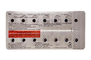 Oxramet Ir 5/500 MG Tablet 14