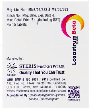 Losastrum Beta Tablet 15
