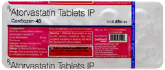 Cardiozen 40 MG Tablet 10 Cardiozen 40 MG Tablet 10