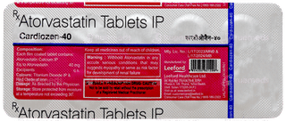 Cardiozen 40 MG Tablet 10
