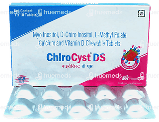 Chirocyst Ds Strawberry Flavour Sugar Free Chewable Tablet 10