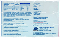 Chirocyst Ds Strawberry Flavour Sugar Free Chewable Tablet 10