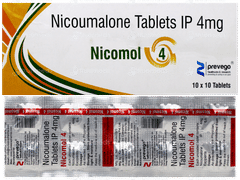 Nicomol 4 Tablet 10 Nicomol 4 Tablet 10